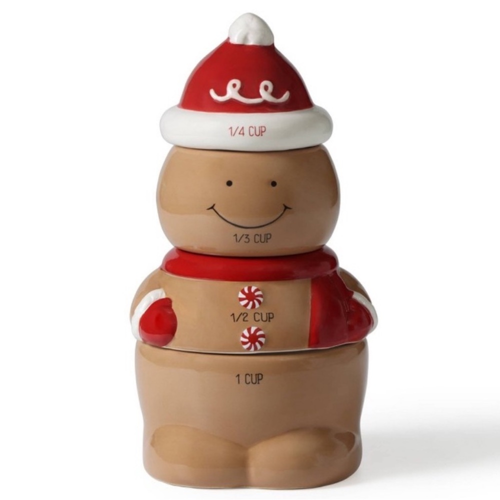 NWT Target 🎯 Gingerbread Christmas Measuring Cups